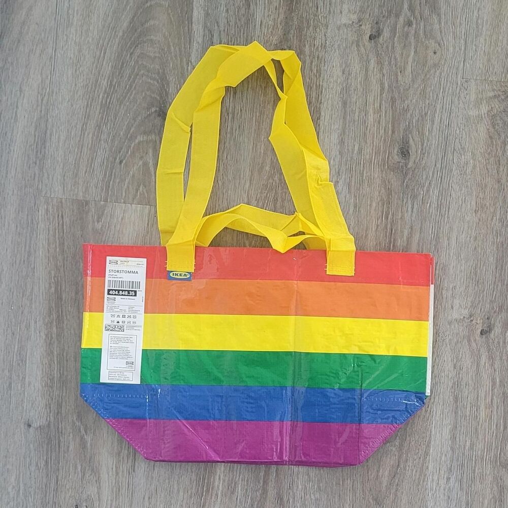 Ikea Storstomma Pride Rainbow Small Tote